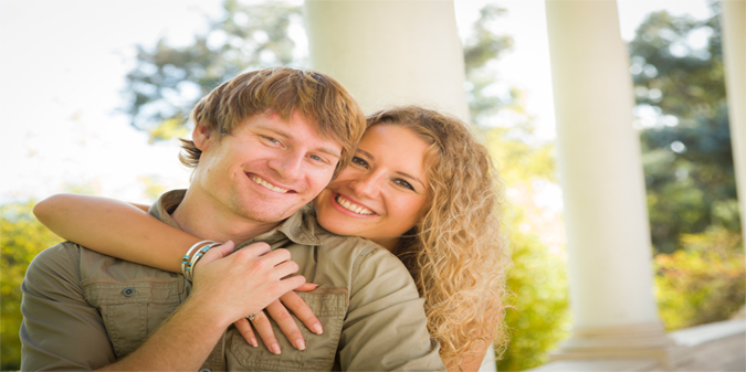 happy couple