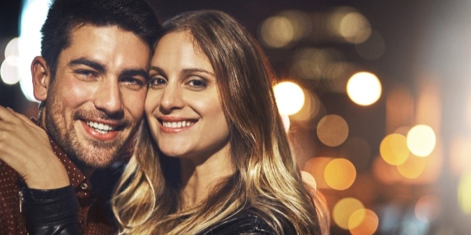 loving couple, rich people, beautiful couple