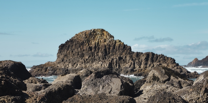 Scenery of rocks