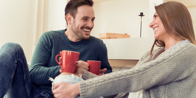 couple at home