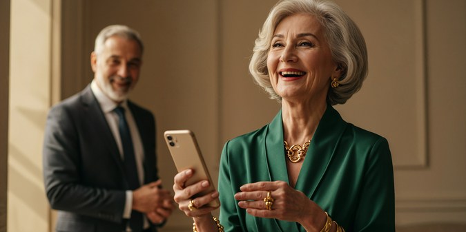 Rich Older Women