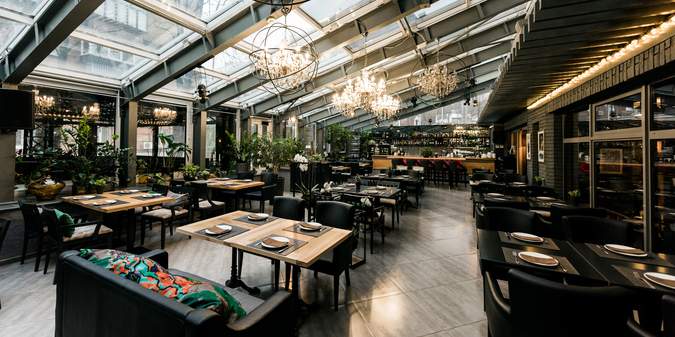 luxury restaurant