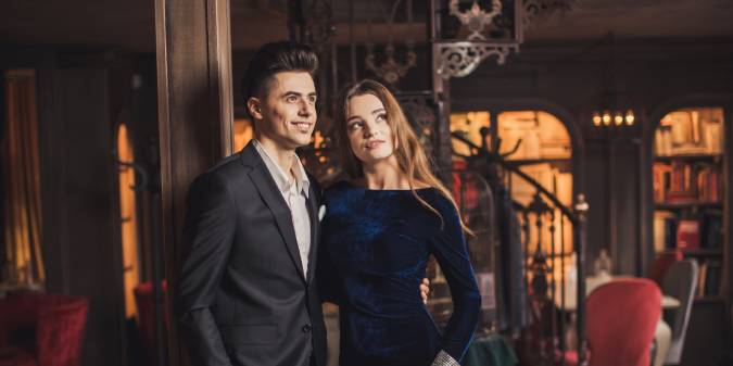 rich couple