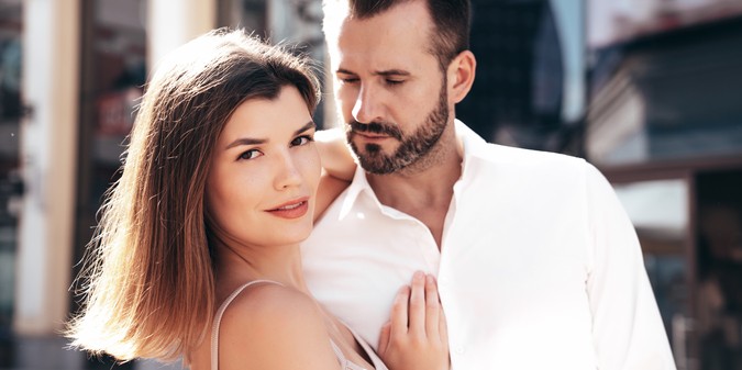 attractive couple
