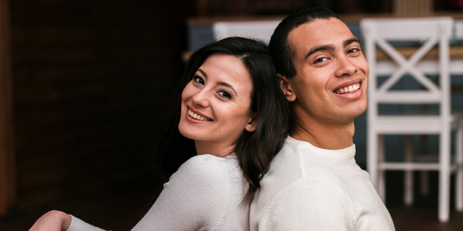 Latina couple