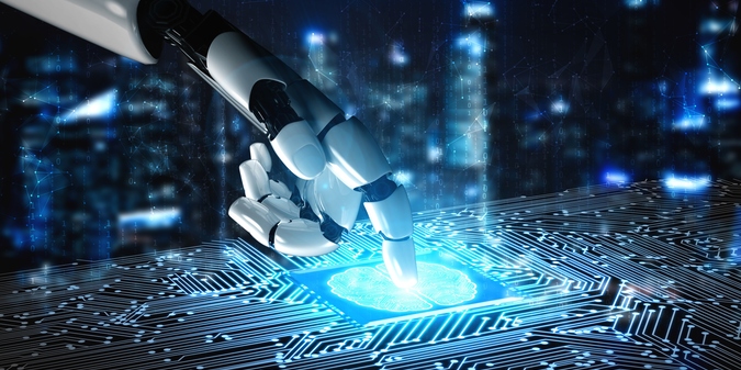 Future artificial intelligence robot