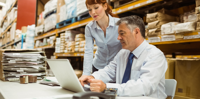Warehouse management talking