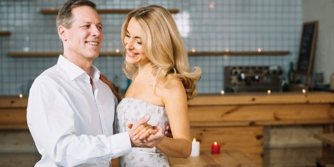 loving couple, rich people, couple dancing, romantic