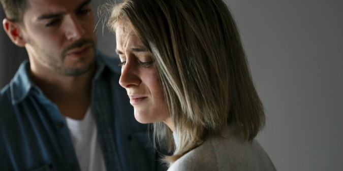 dating after divorce, broke up, sad people
