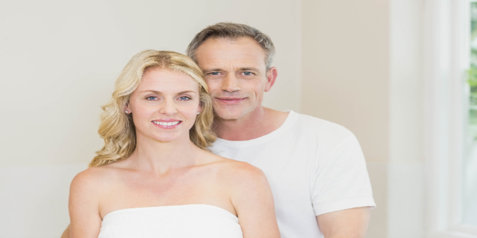 women are attracted to mature affluent men