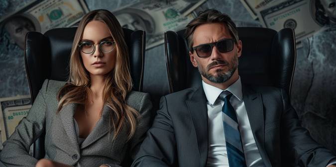 rich couple
