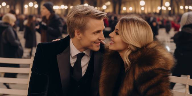rich couple