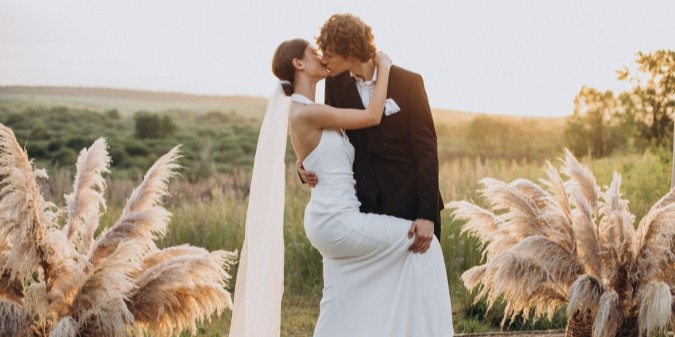 loving couple, rich couple, beautiful wedding