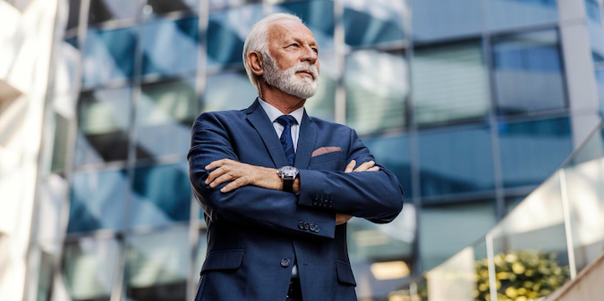 rijke oudere mannen