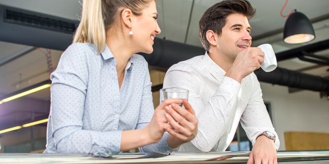 Signs He Wants You at Work: Read More on MillionaireMatch