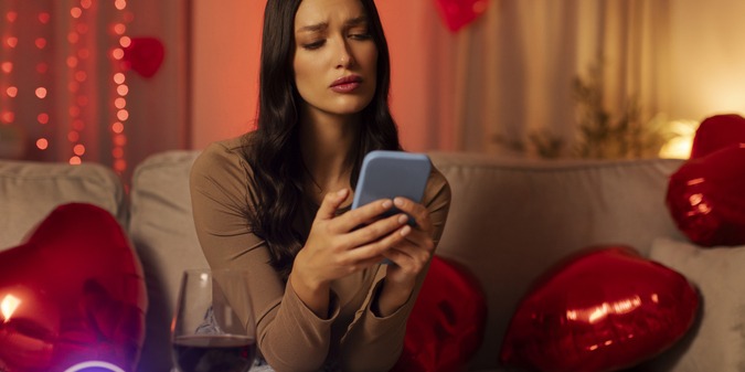 Frustrated User Experiencing Dating App Failure