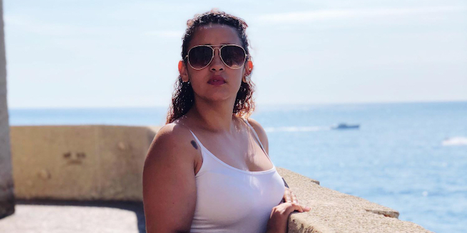 Curvy woman