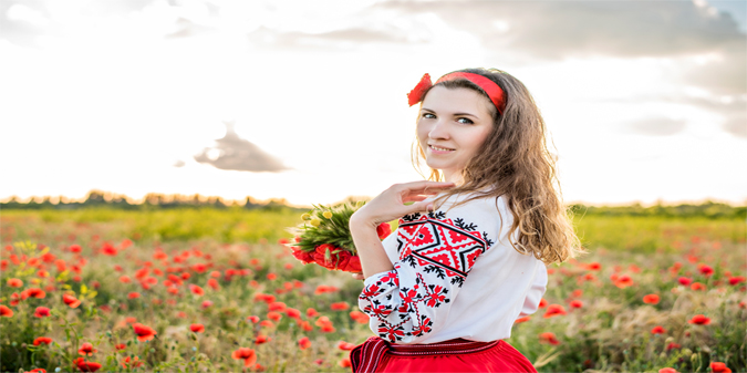 young beautiful woman
