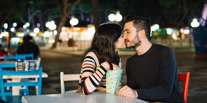 Couples Kissing