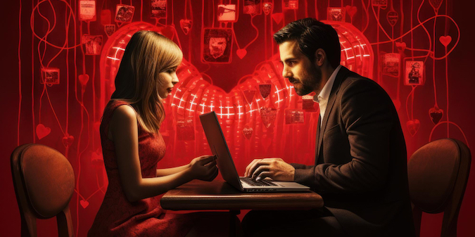 Romance scammer