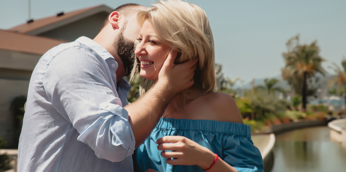 couple and honeymoon
